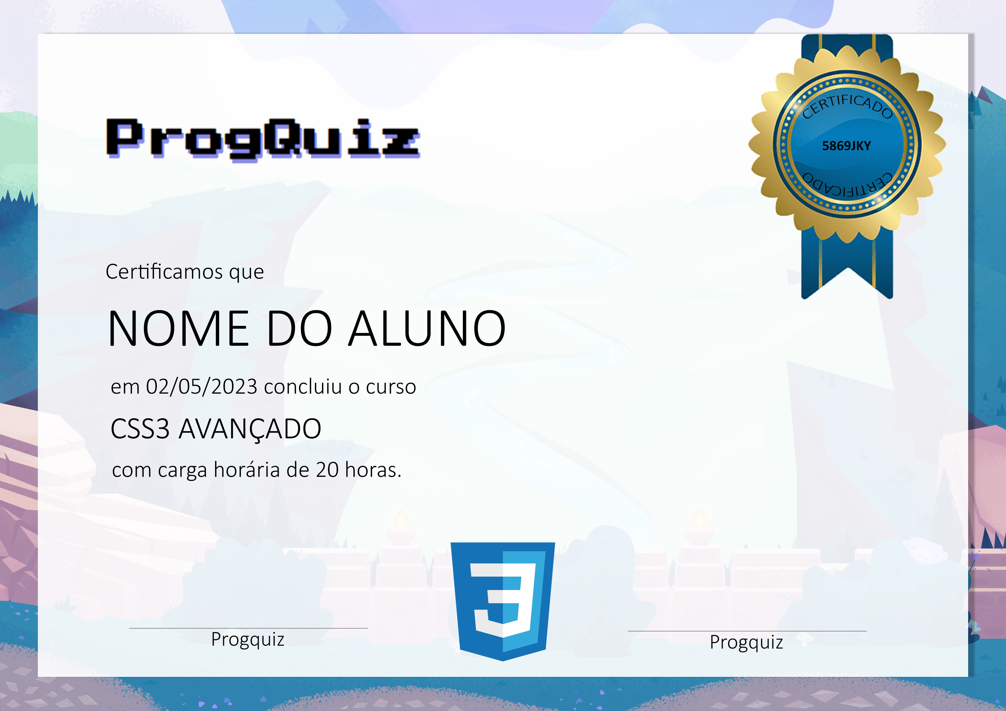 certificado de css